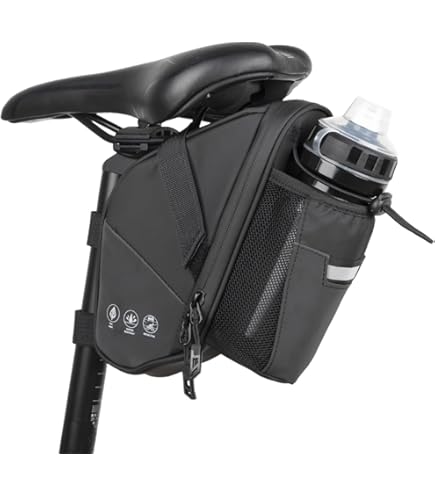 ショルダーバッグまたはサドルバッグ Amazon.co.jp: サドルバッグ ストラップ式 自転車用 大容量 1.5L